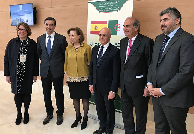Inauguración del encuentro hispano-argelino