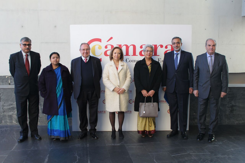 Empresarios indios y españoles refuerzan su  cooperación económica y la relación entre los dos países 