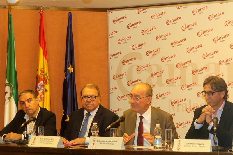 La Cámara de Málaga y Orange España promueven la transformación digital para impulsar la productividad del sector turístico