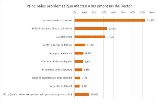 La inflación ha sido el principal problema para el comercio minorista durante 2023 