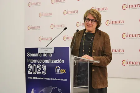 La directora general de Cámara de España destaca la progresión del sector exterior español en los últimos 20 años